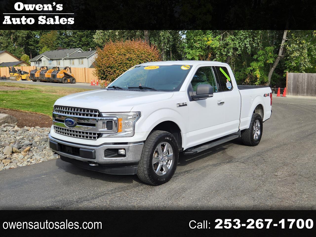 2018 Ford F-150 XLT 4WD SuperCab 6.5' Box