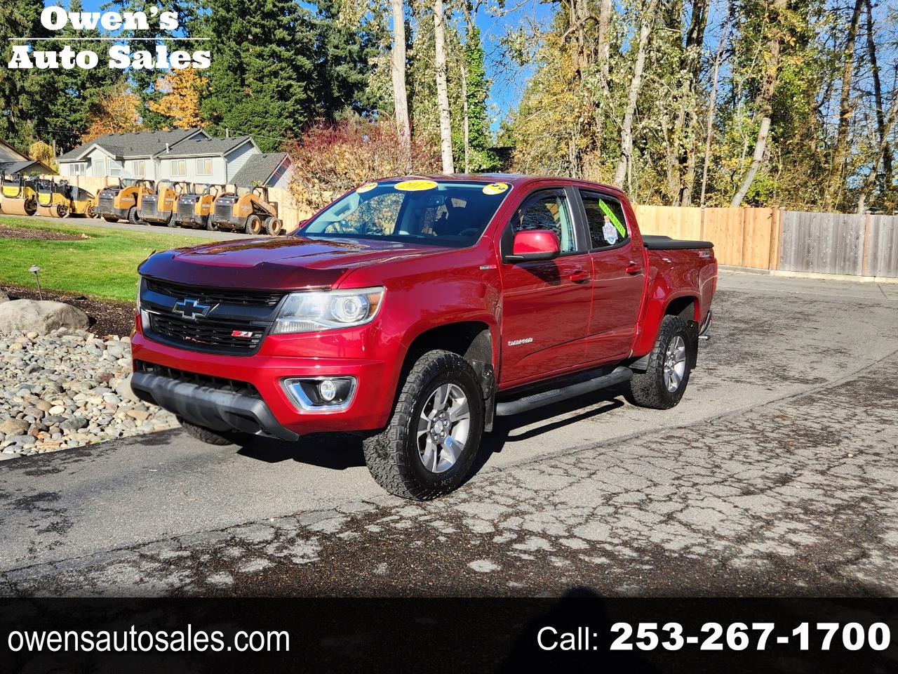 2017 Chevrolet Colorado 4WD Crew Cab 128.3" Z71