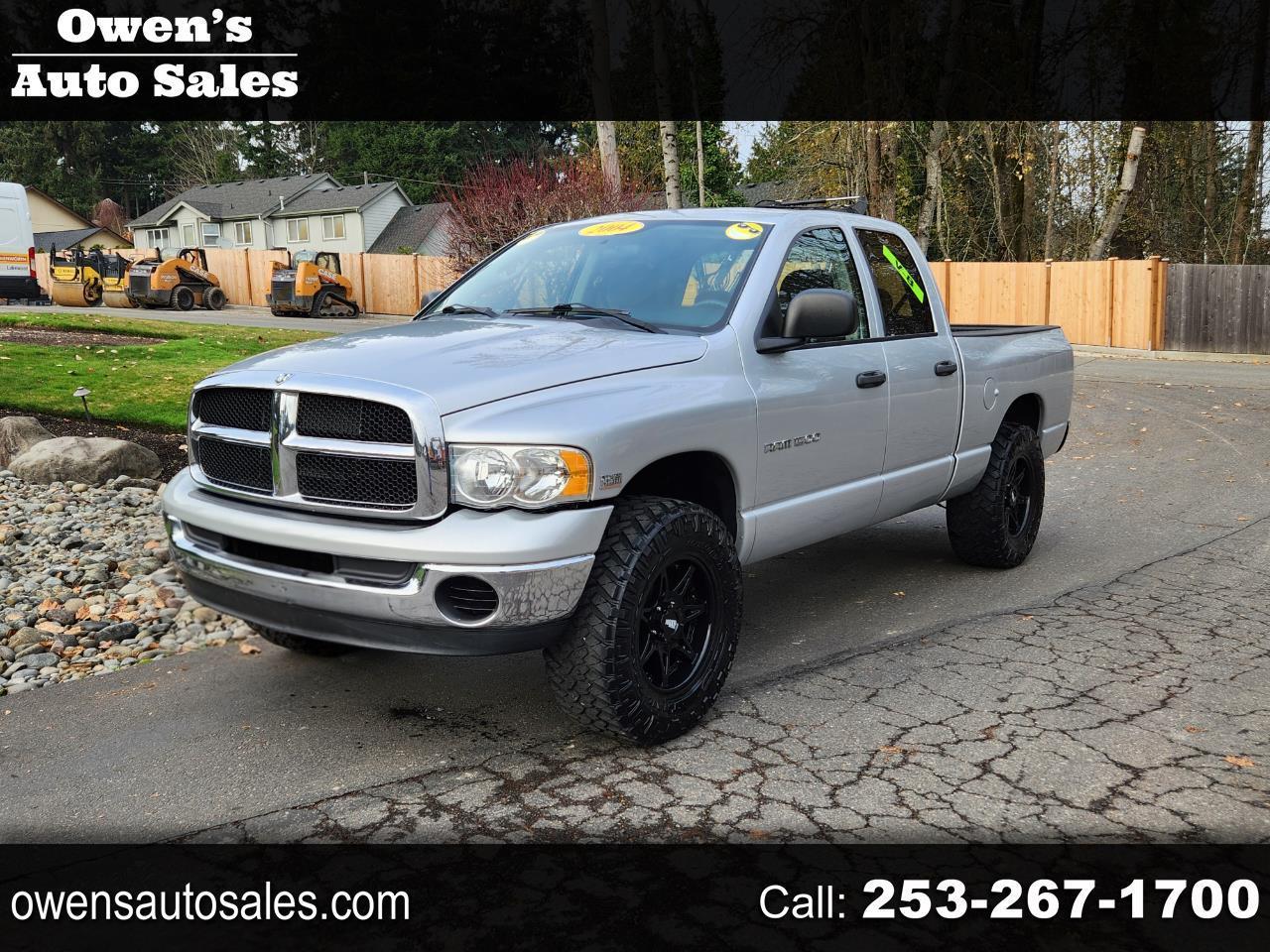2004 Dodge Ram 1500 4dr Quad Cab 140.5" WB 4WD SLT