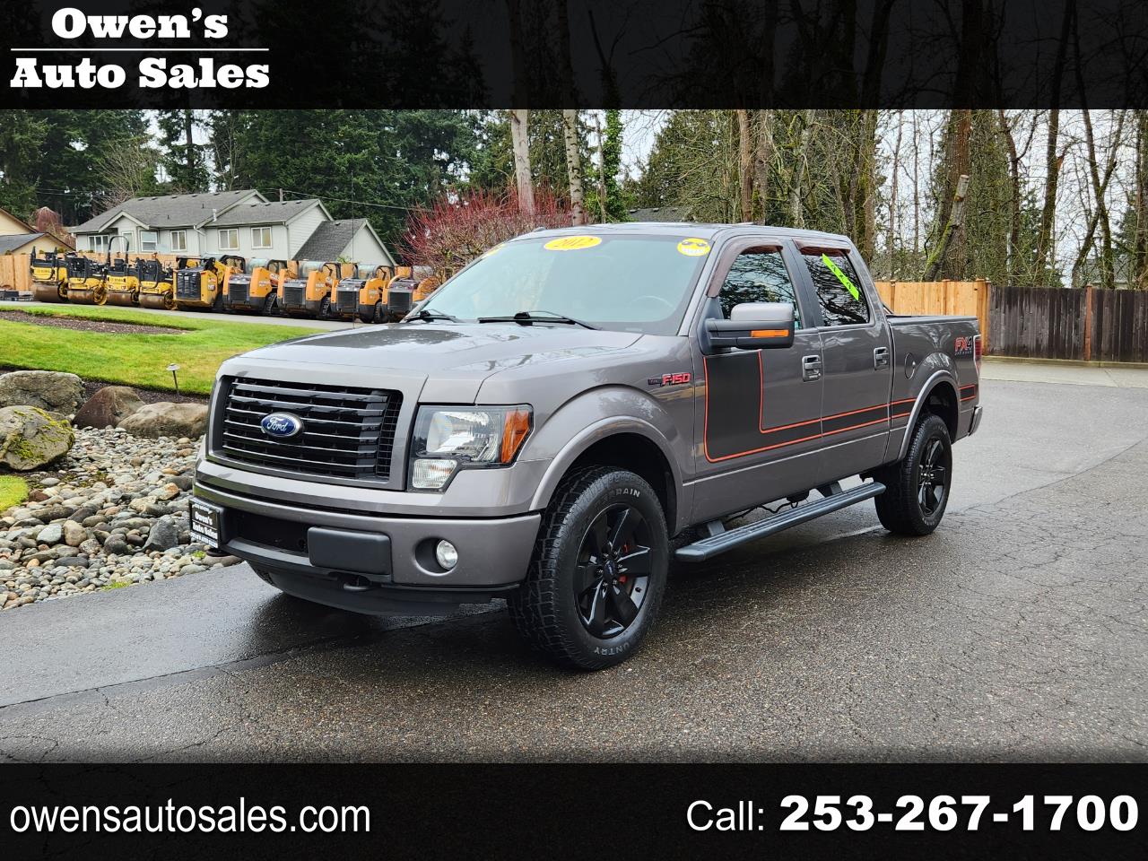 2012 Ford F-150 4WD SuperCrew 145" FX4
