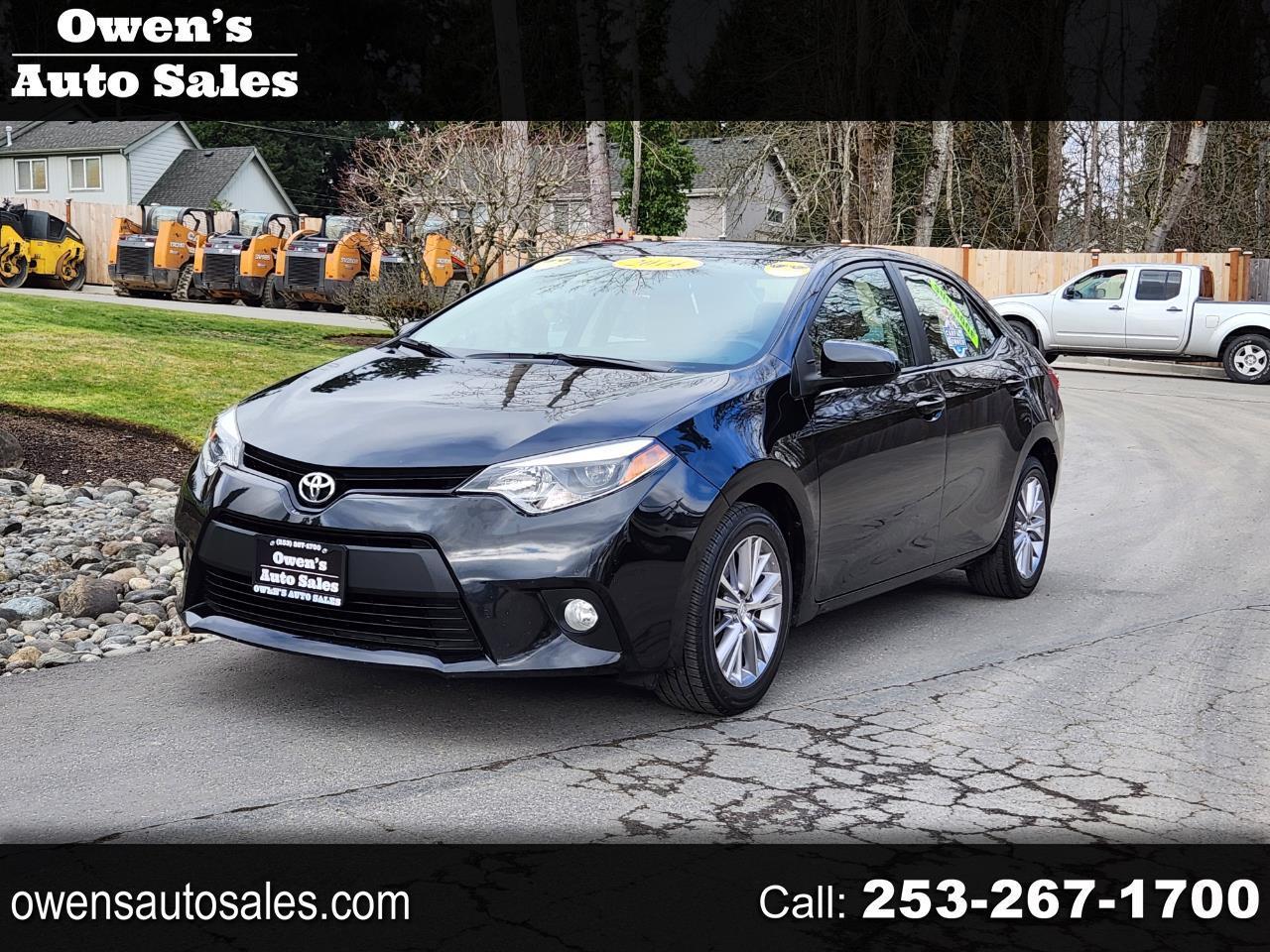 2014 Toyota Corolla 4dr Sdn CVT LE Plus (Natl)
