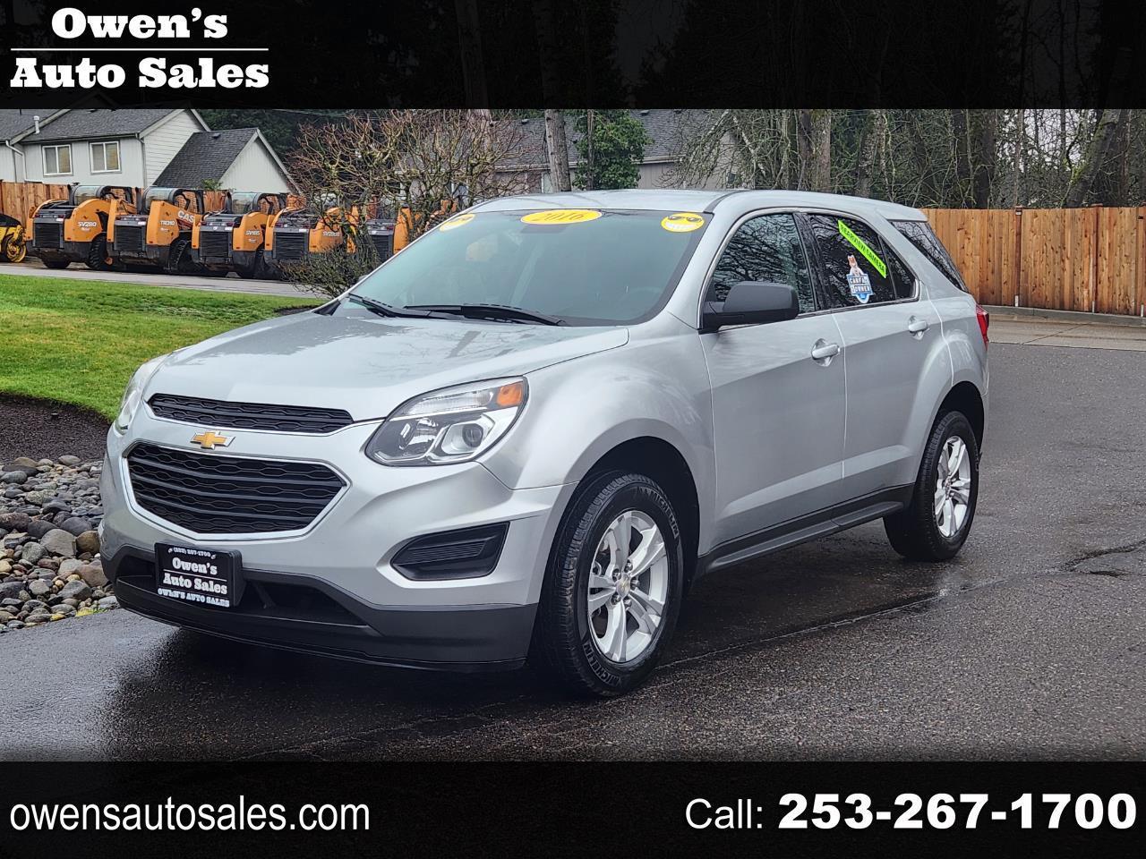Chevrolet Equinox FWD 4dr LS 2016