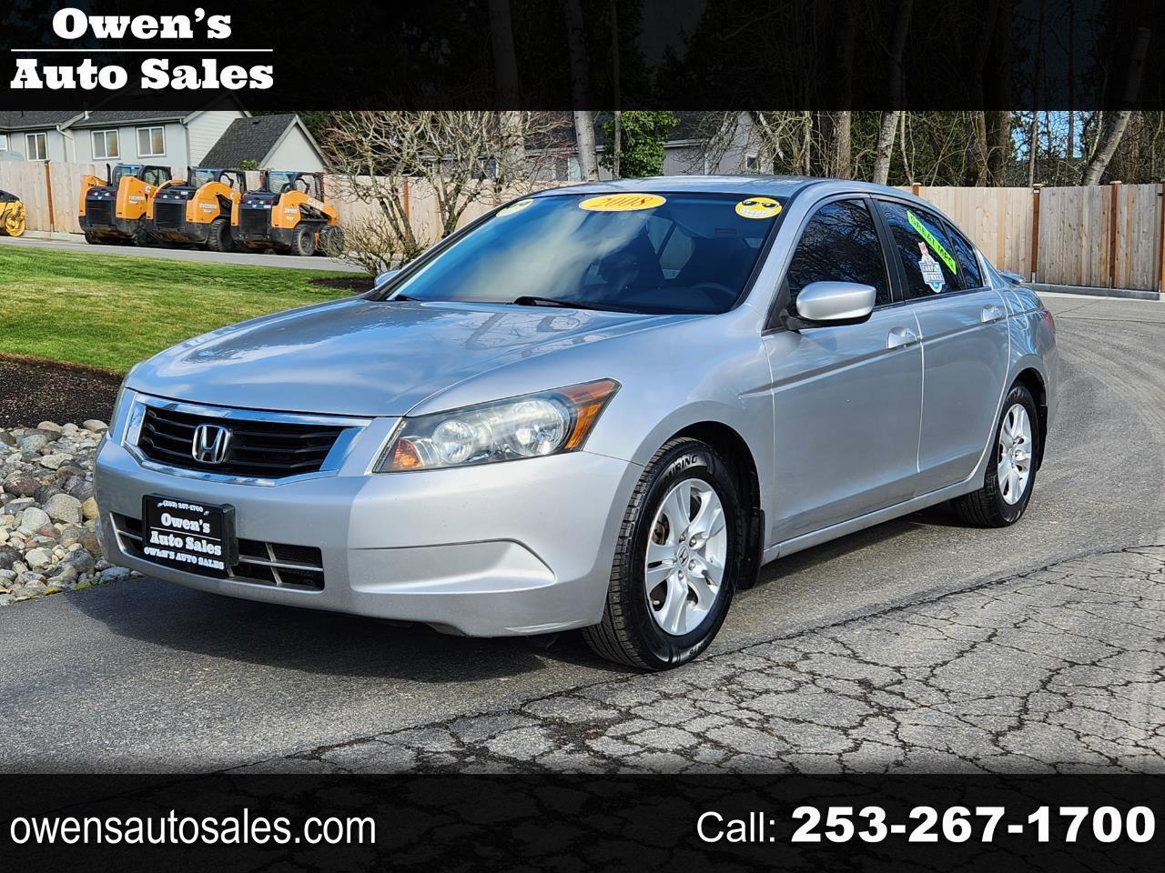 Honda Accord Sdn 4dr I4 Auto LX-P 2008