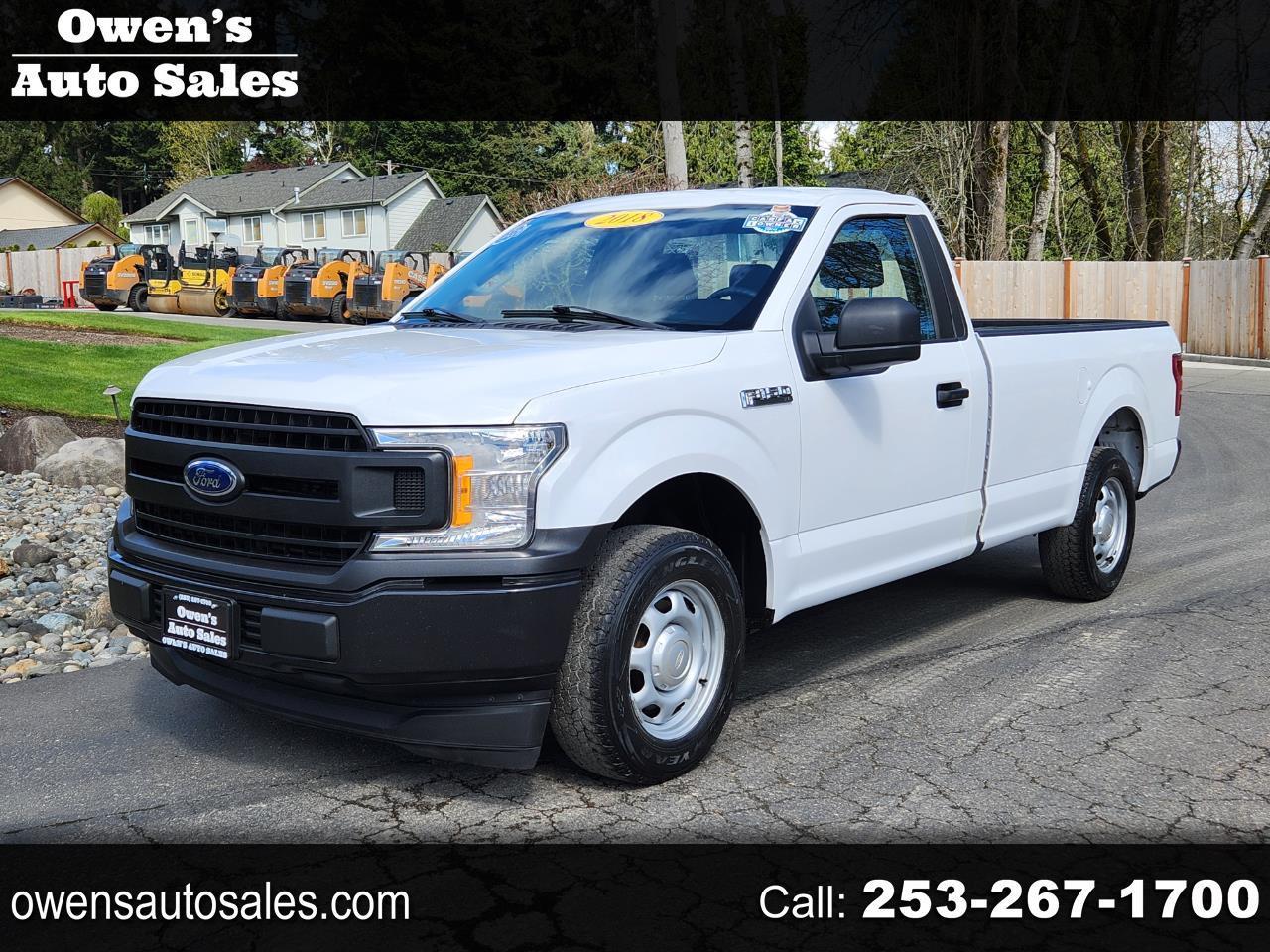 Ford F-150 XL 2WD Reg Cab 8' Box 2018