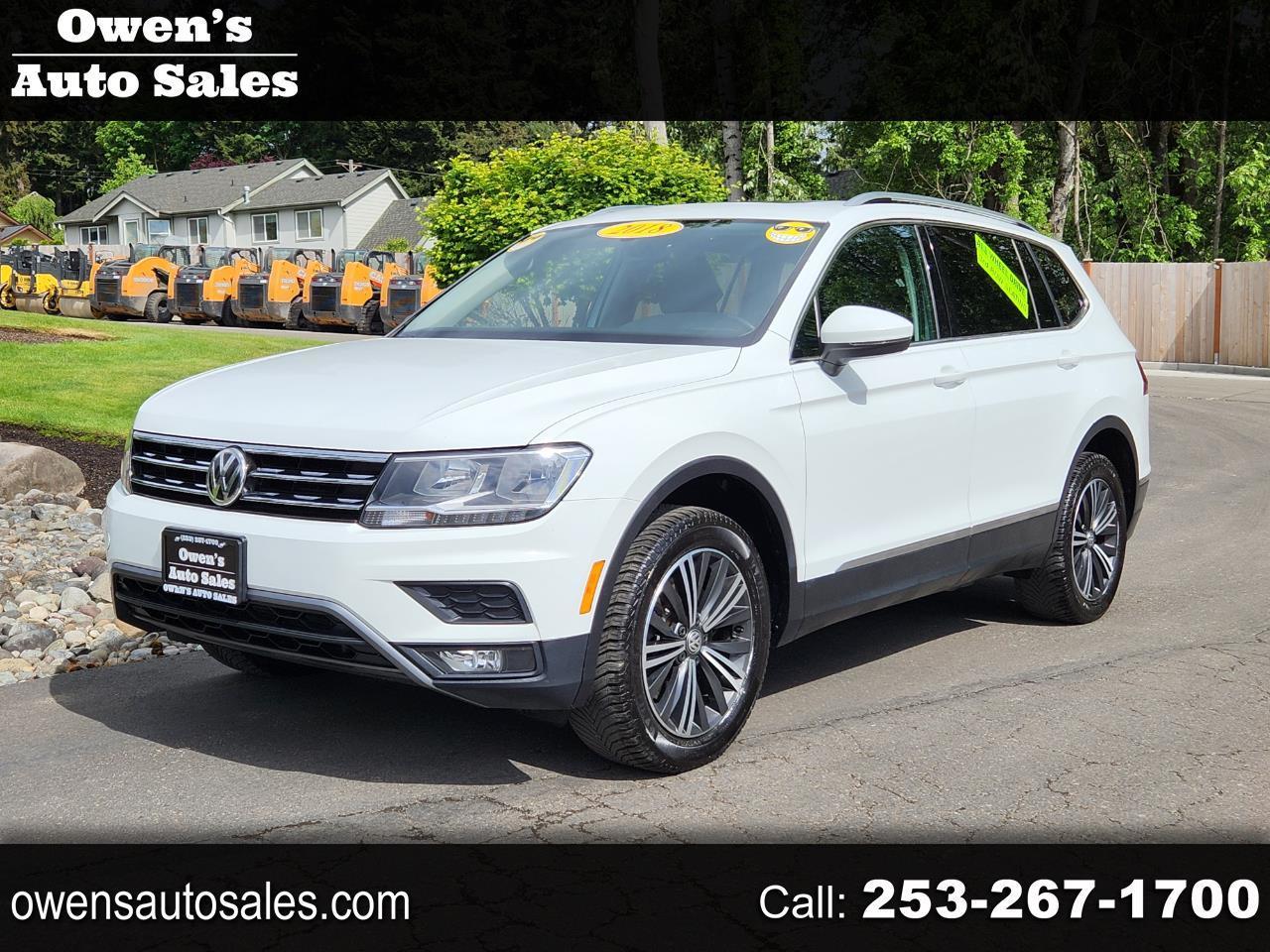 Volkswagen Tiguan 2.0T SEL 4MOTION 2018