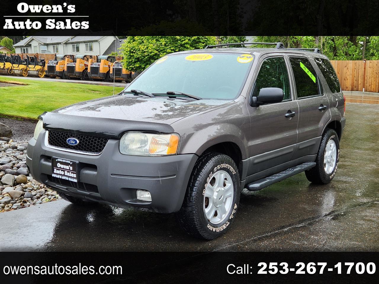Ford Escape 4dr 103" WB XLT 4WD Sport 2003