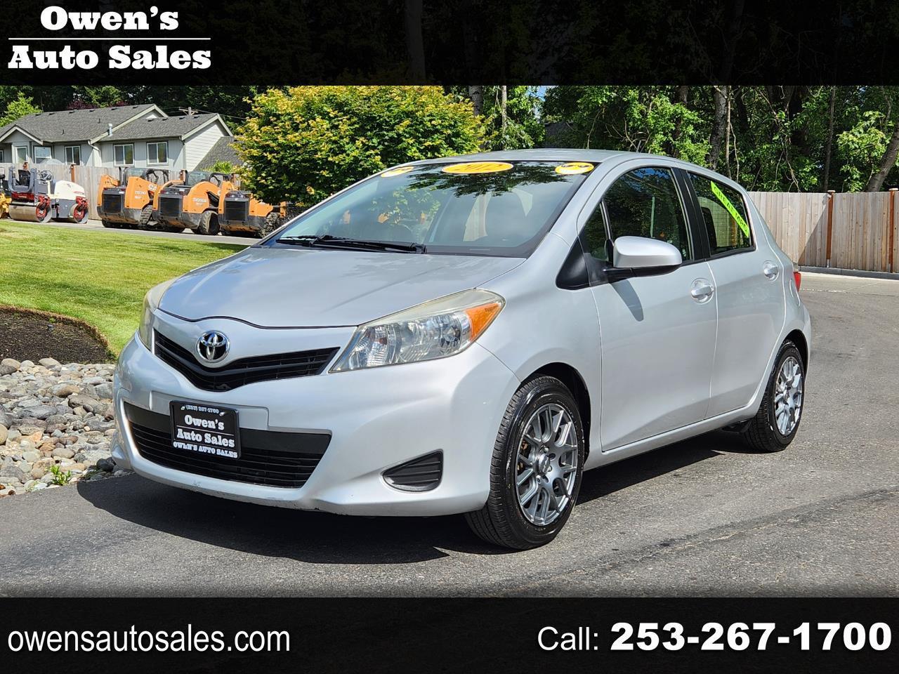 Toyota Yaris 5dr Liftback Auto LE (Natl) 2012