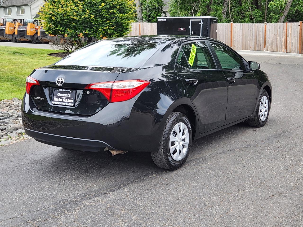 Toyota Corolla 4dr Sdn Auto L (Natl) 2016