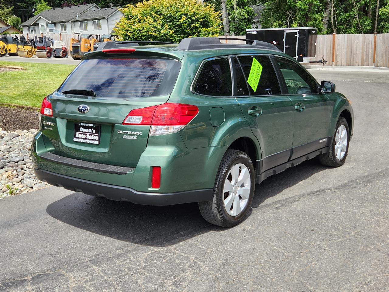 Subaru Outback 4dr Wgn H4 Auto 2.5i 2012