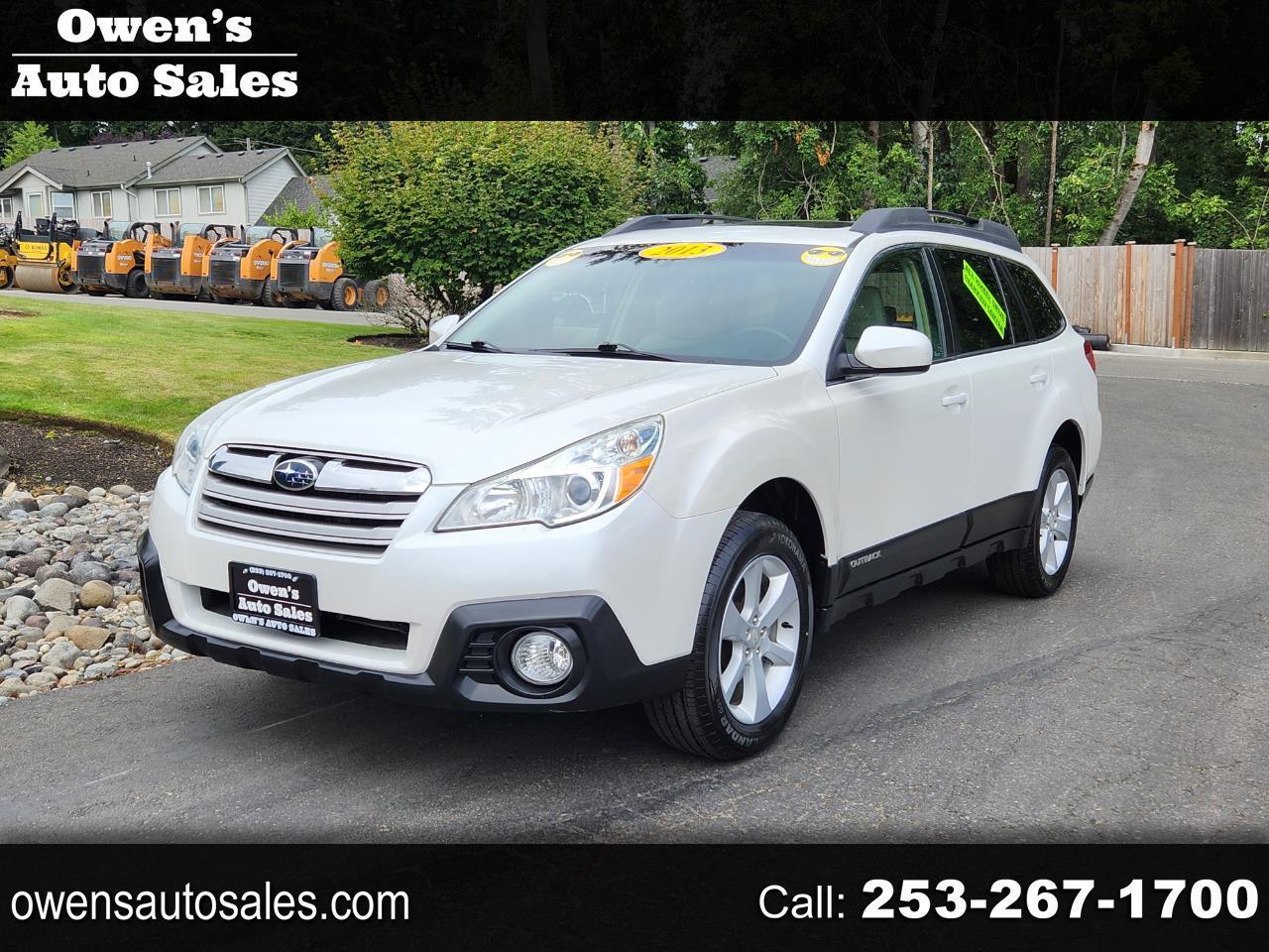 Subaru Outback 4dr Wgn H4 Auto 2.5i Premium 2013