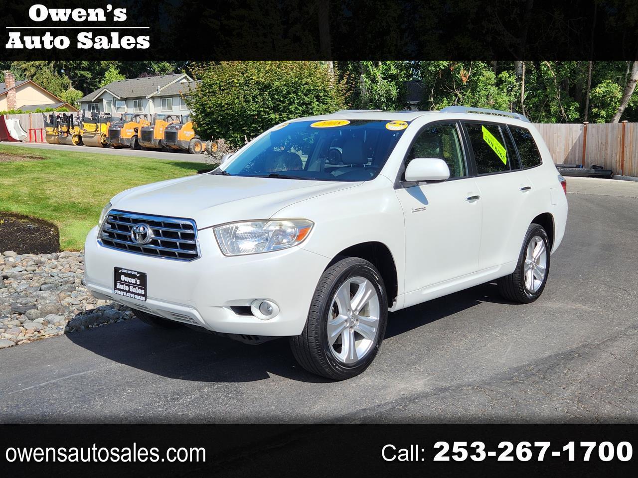 Toyota Highlander FWD 4dr Limited (Natl) 2008