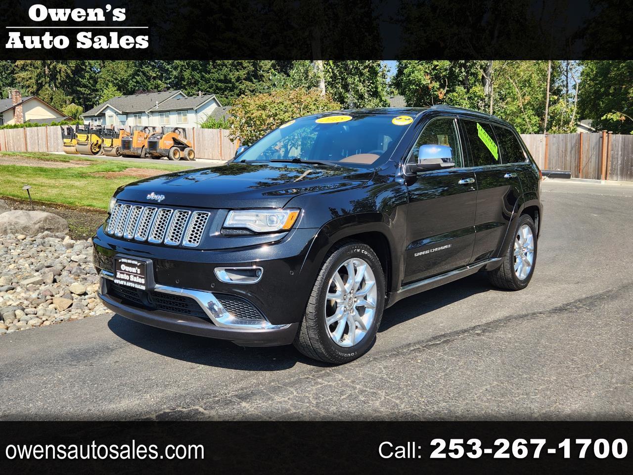 Jeep Grand Cherokee 4WD 4dr Summit 2015