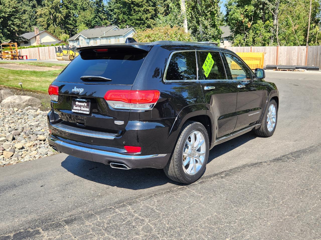 Jeep Grand Cherokee 4WD 4dr Summit 2015