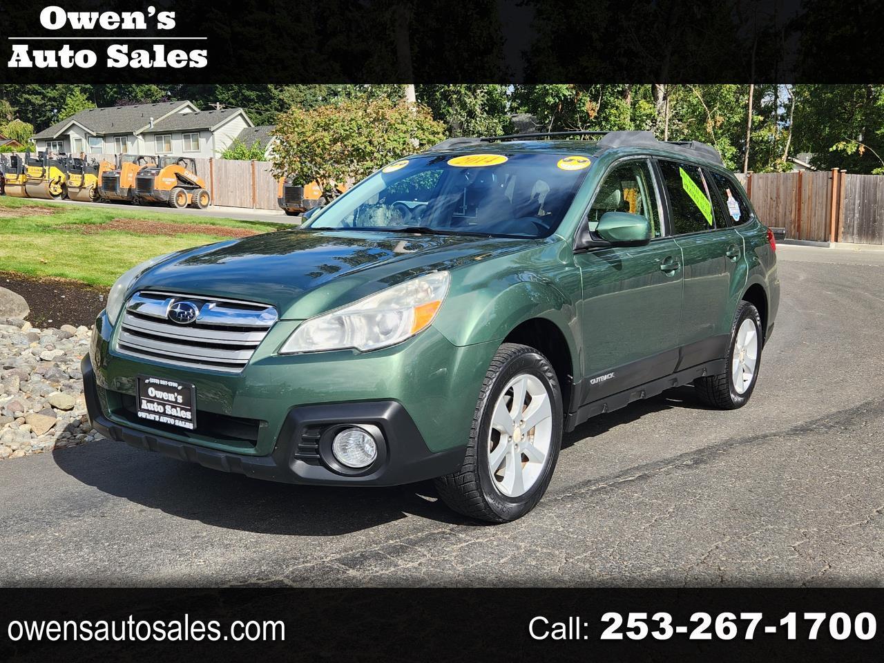 Subaru Outback 4dr Wgn H4 Auto 2.5i Premium 2014