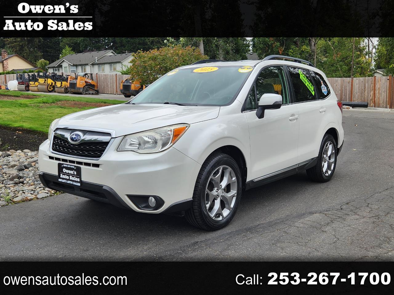 2015 Subaru Forester 4dr CVT 2.5i Touring PZEV