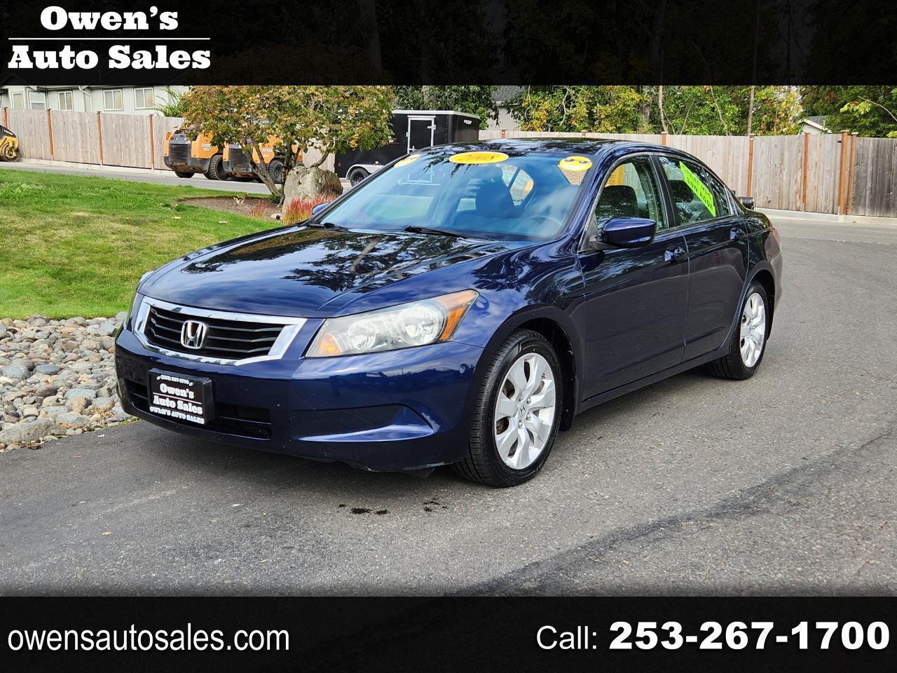 2008 Honda Accord Sdn 4dr I4 Auto EX