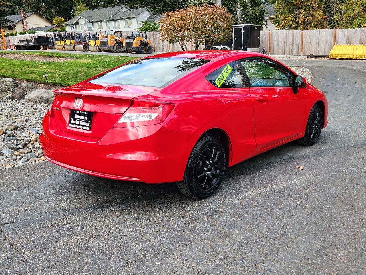 Honda Civic Cpe 2dr Auto LX 2012