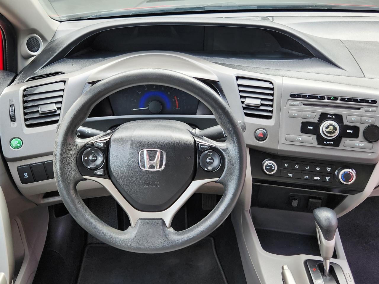 Honda Civic Cpe 2dr Auto LX 2012