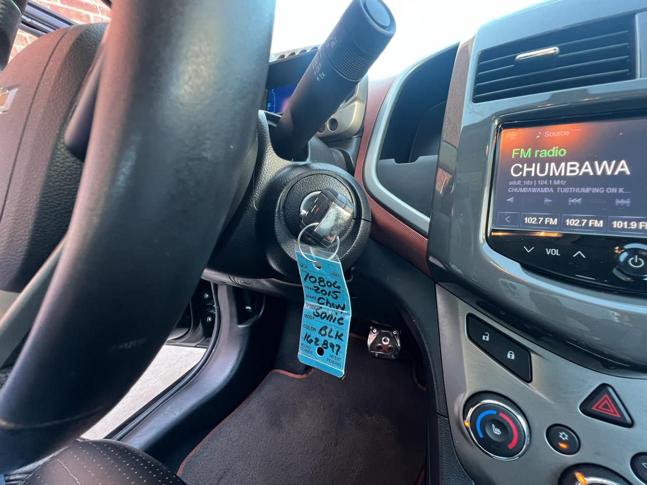 Chevrolet Sonic 4dr Sdn Manual LTZ 2015