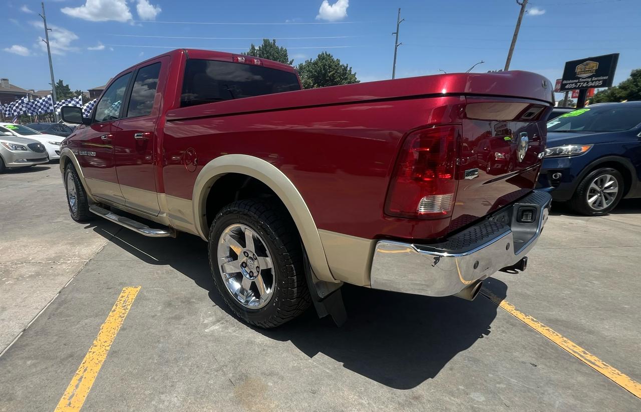 RAM 1500 4WD Quad Cab 140.5" Laramie 2011