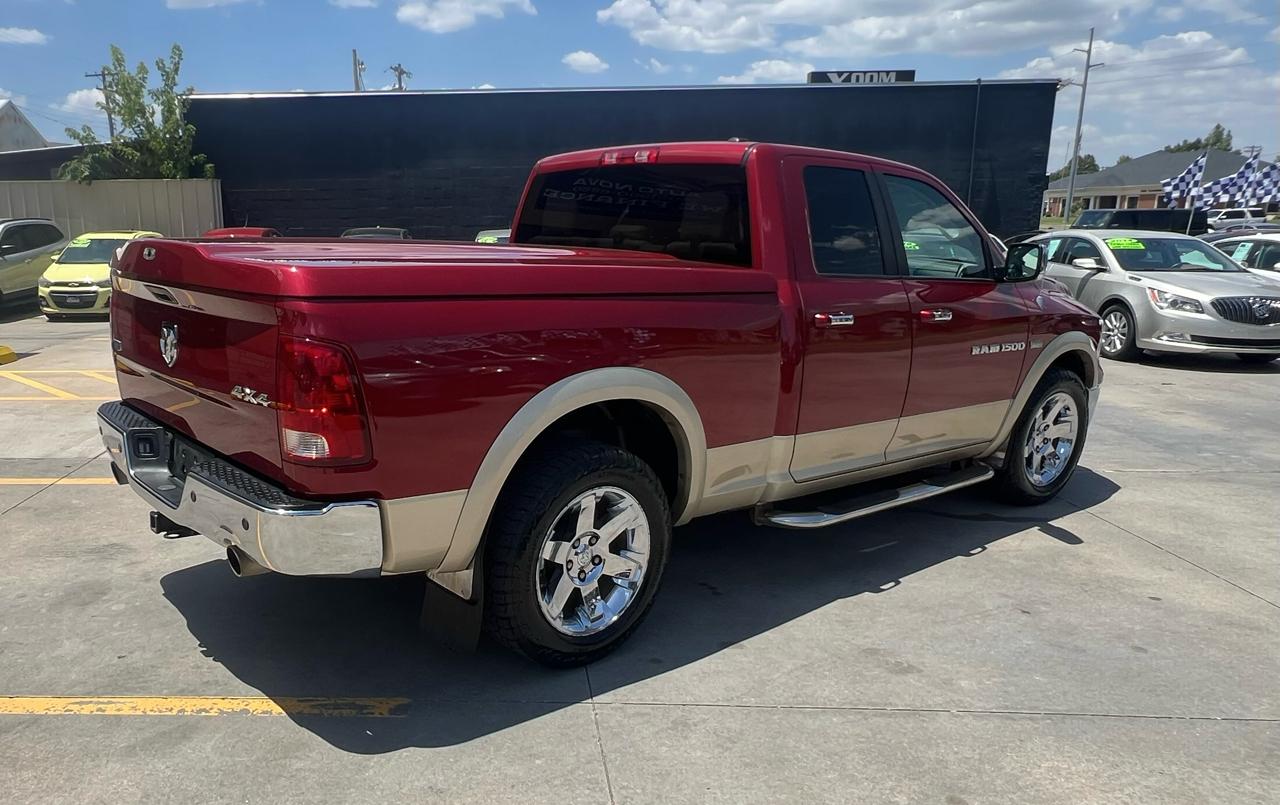RAM 1500 4WD Quad Cab 140.5" Laramie 2011