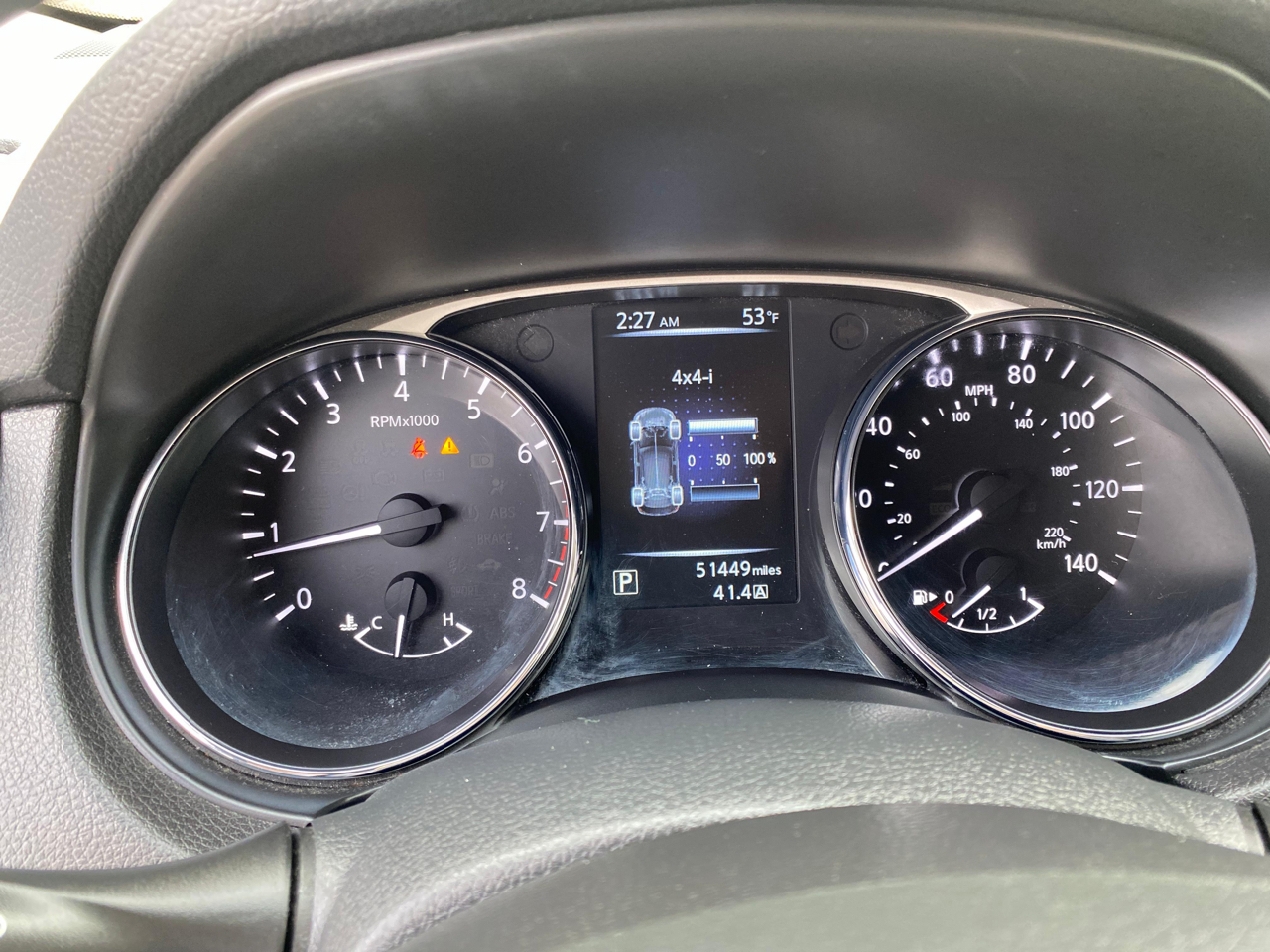 Nissan Rogue AWD 4dr SV 2016