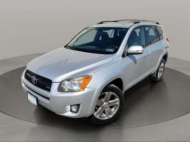Silver 2010 Toyota RAV4 Sport V6 4WD SUV / Crossover Four-Wheel Drive