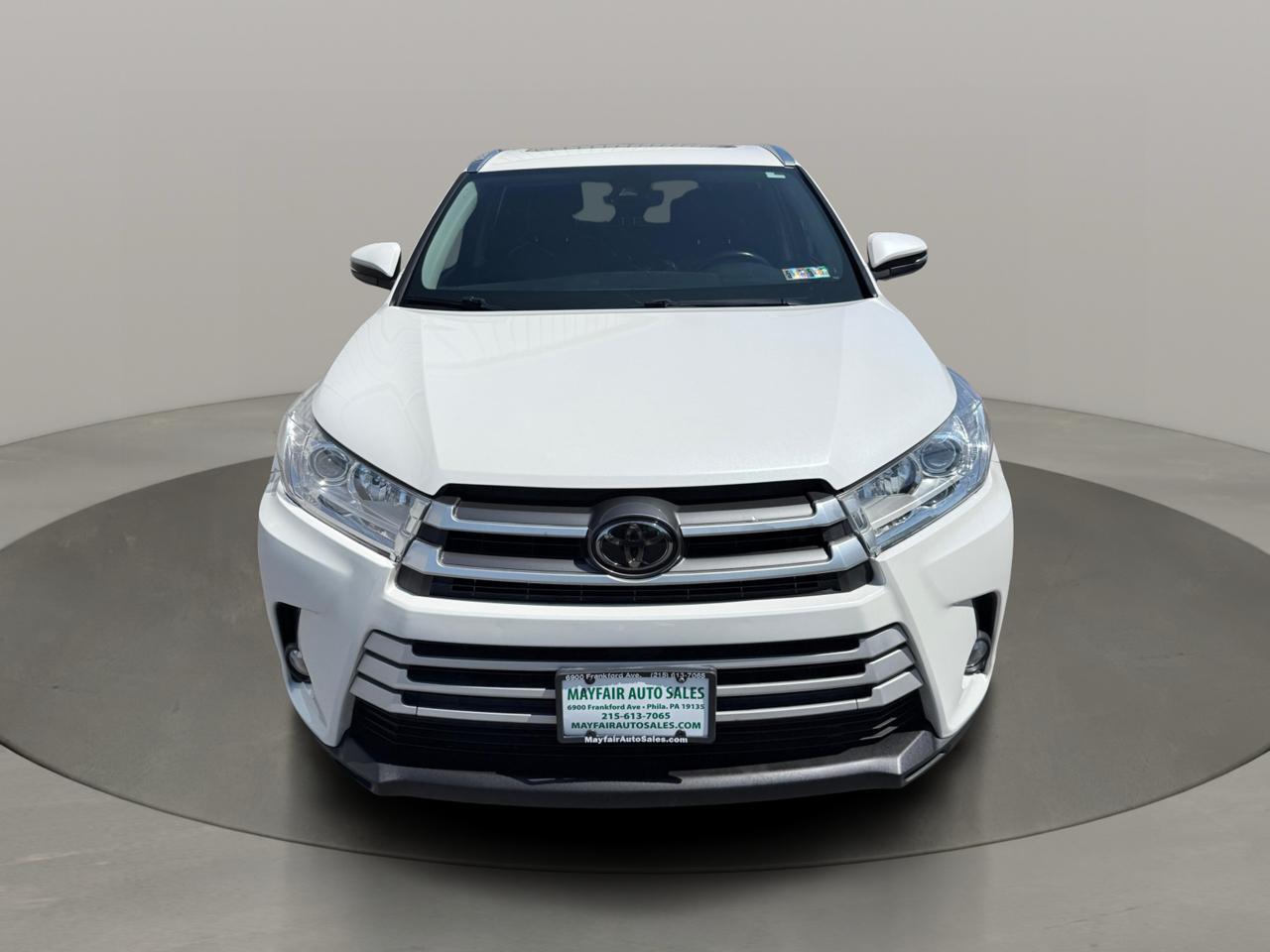 Toyota Highlander XLE V6 AWD (Natl) 2019