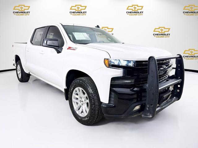 Summit White 2021 Chevrolet Silverado 1500 RST Crew Cab 4WD Pickup Truck Four-Wheel Drive