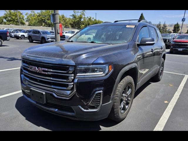 Midnight Blue Metallic 2022 GMC Acadia AT4 AWD SUV / Crossover Four-Wheel Drive