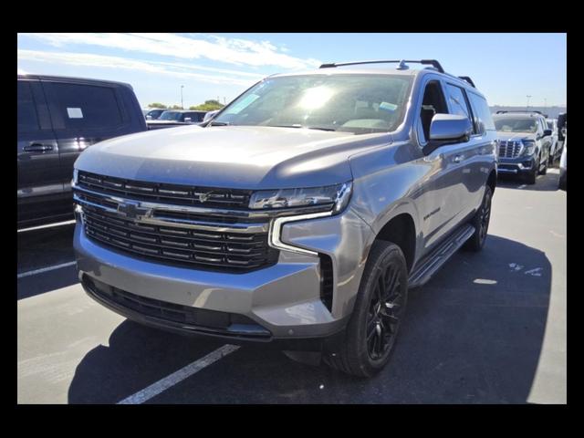 Gray (Satin Steel Metallic) 2022 Chevrolet Suburban SUV / Crossover Four-Wheel Drive