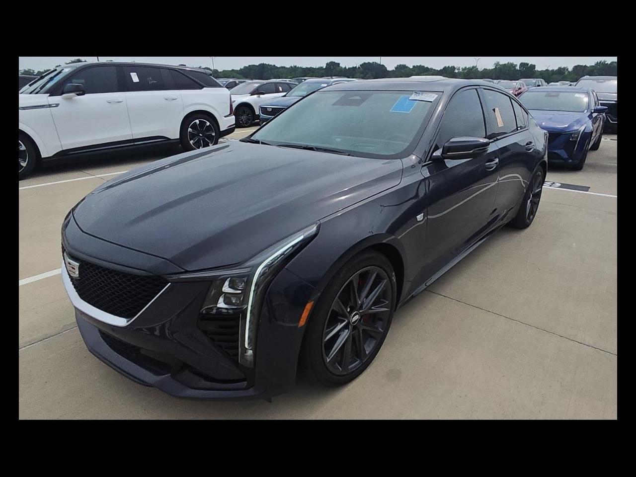 Midnight Sky Metallic 2025 Cadillac CT5 Sedan Rear-Wheel Drive 