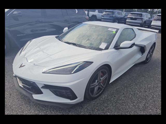 Arctic White 2026 Chevrolet Corvette Convertible Rear-Wheel Drive