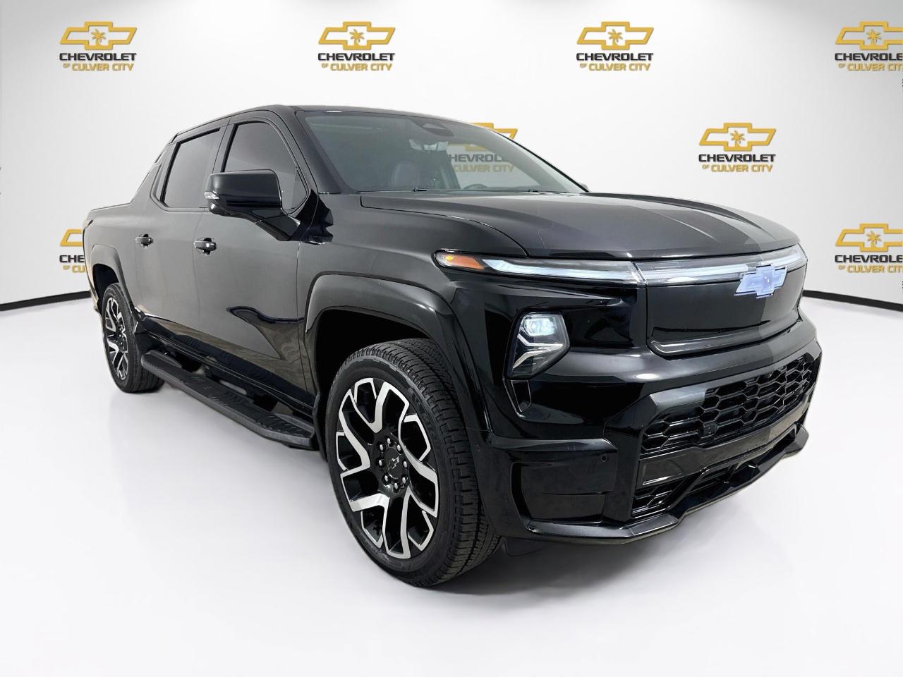 Black 2024 Chevrolet Silverado EV Pickup Truck All-Wheel Drive 