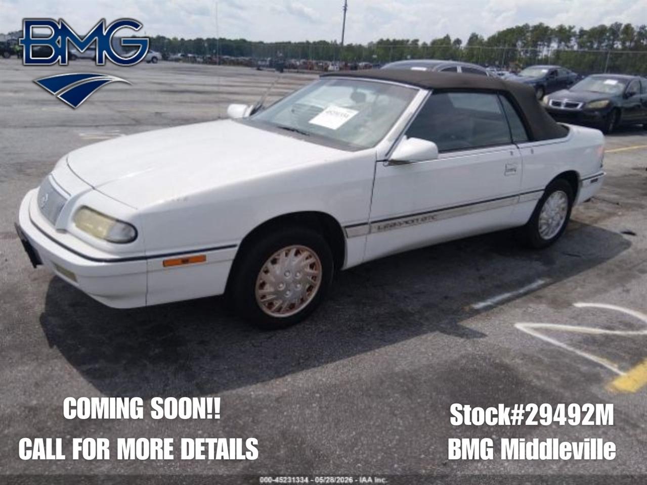 1994 Chrysler LeBaron Convertible