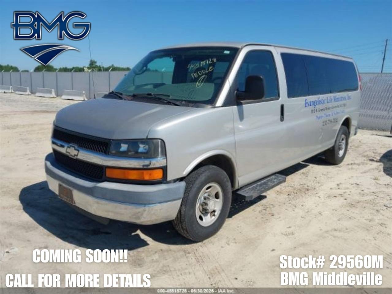 2009 Chevrolet Express LS 3500 Extended