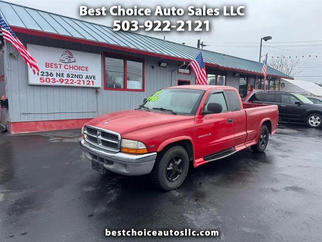 Red 1997 Dodge Dakota Pickup Truck Rear-Wheel Drive Automatic