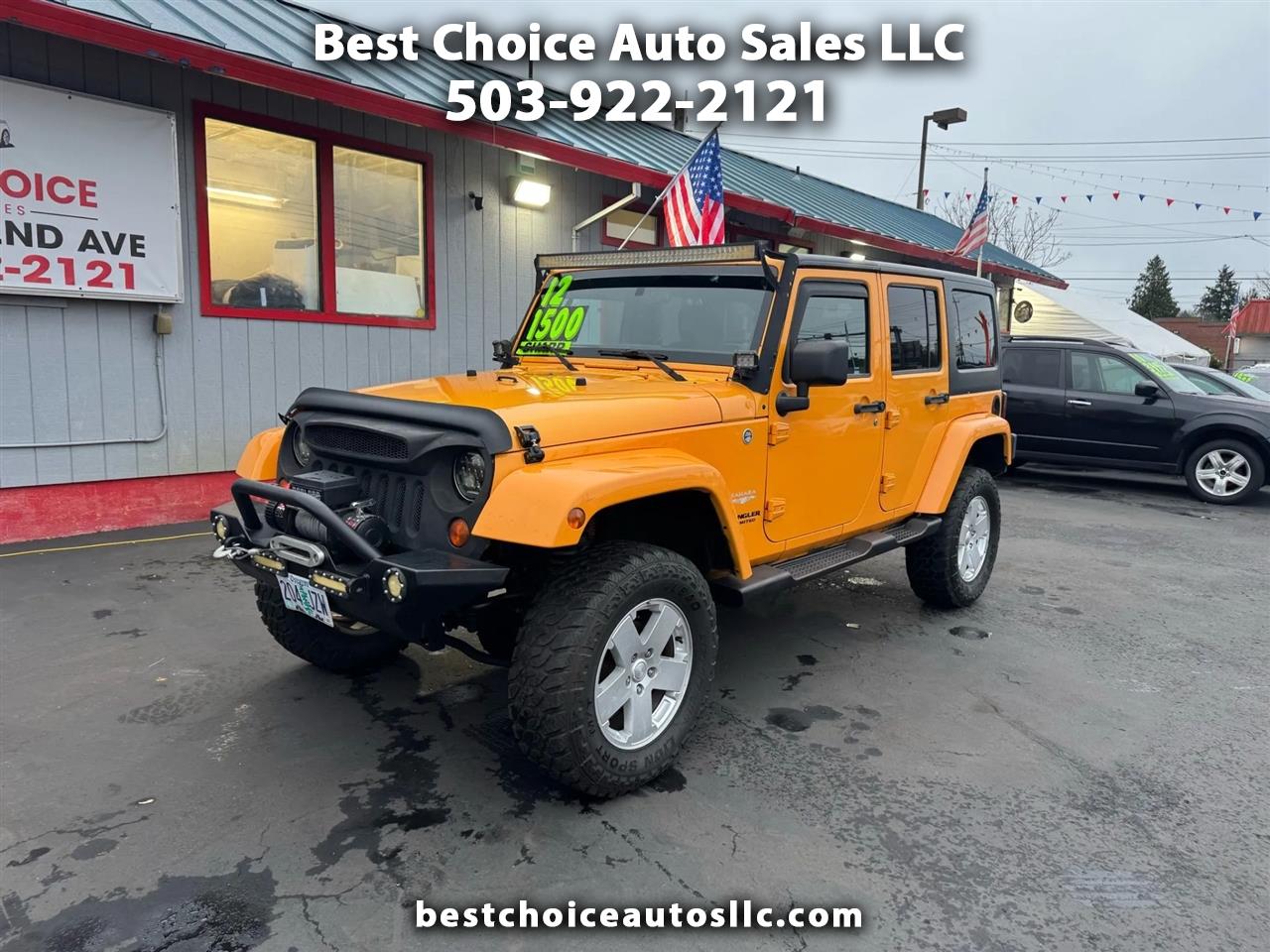 2012 Jeep Wrangler Unlimited Sahara 4WD