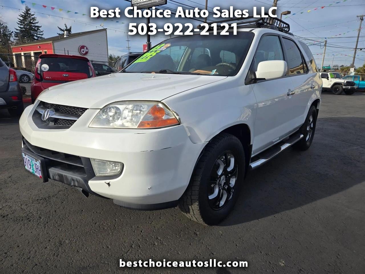 2003 Acura MDX Touring with Navigation System and Rear DVD System