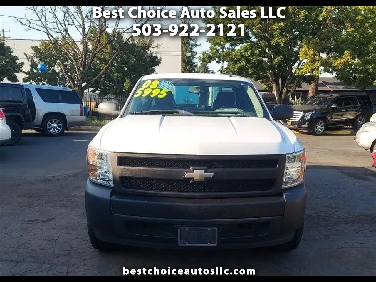 2008 Chevrolet Silverado 1500 Work Truck Ext. Cab Std. Box 2WD