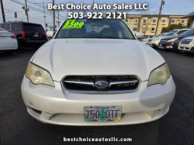 White 2006 Subaru Legacy Sedan All-Wheel Drive Automatic