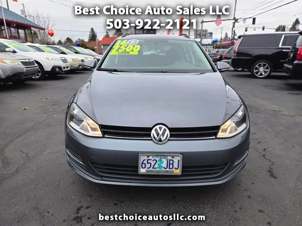 2016 Volkswagen Jetta SportWagen S