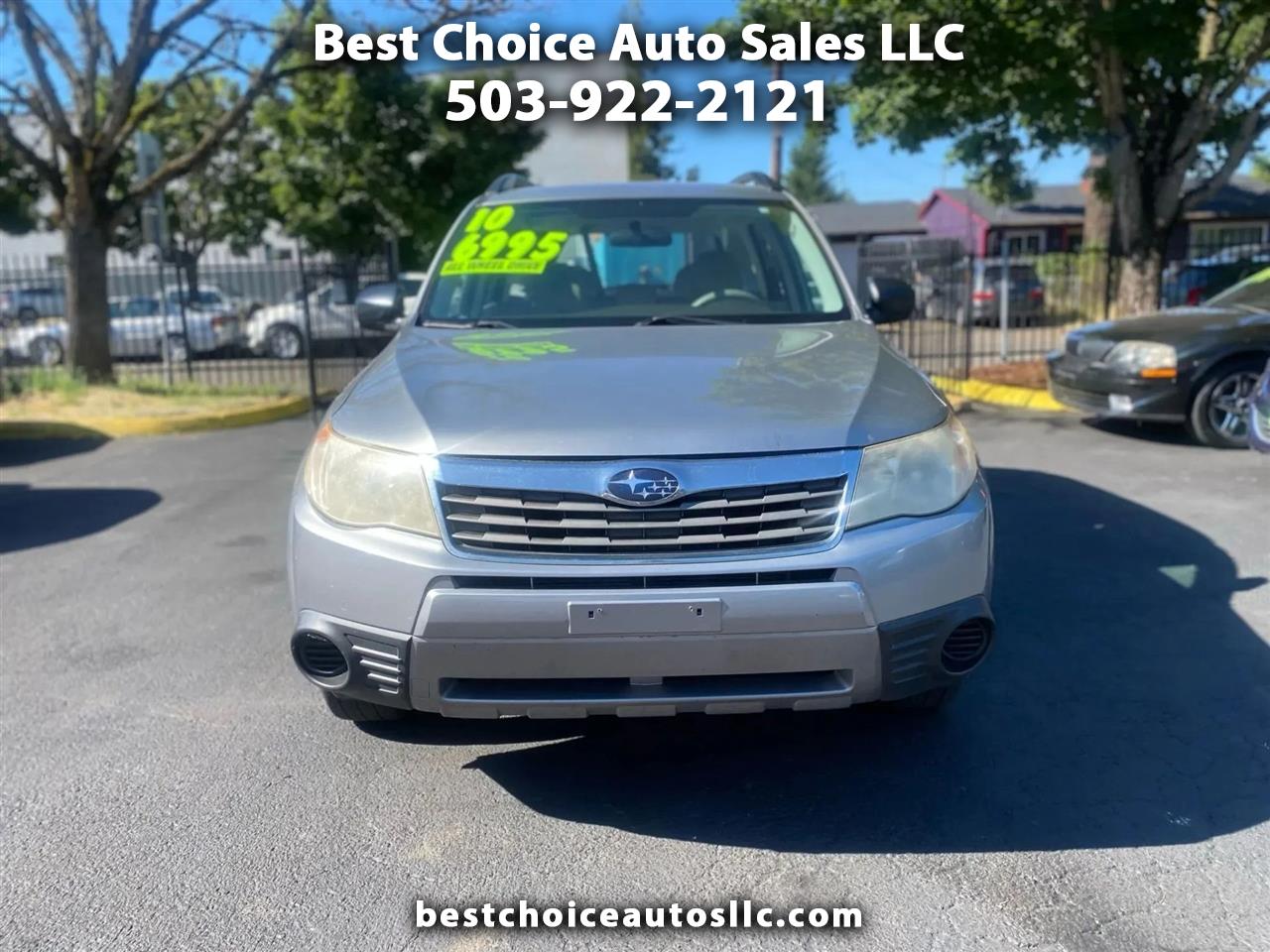 2010 Subaru Forester 2.5XS