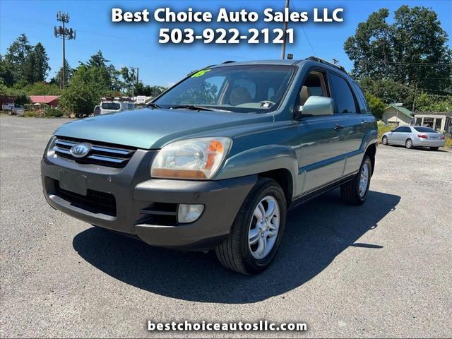 Green 2005 Kia Sportage SUV / Crossover Front-Wheel Drive Automatic