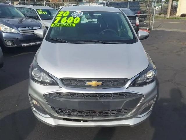 Silver 2020 Chevrolet Spark Hatchback Front-Wheel Drive Continuously Variable Transmission