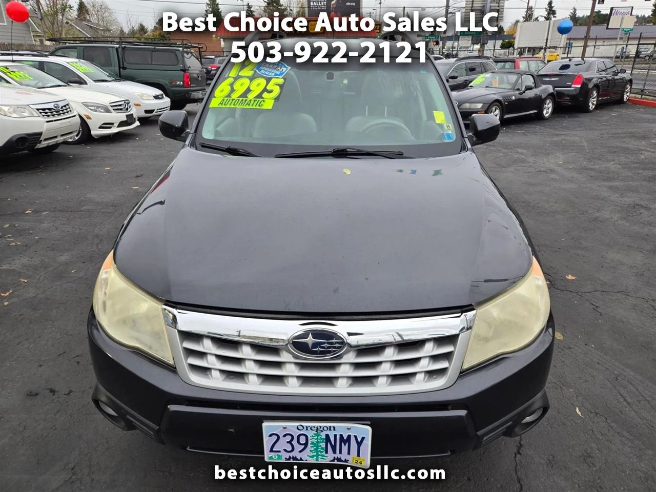 2012 Subaru Forester 2.5X Limited