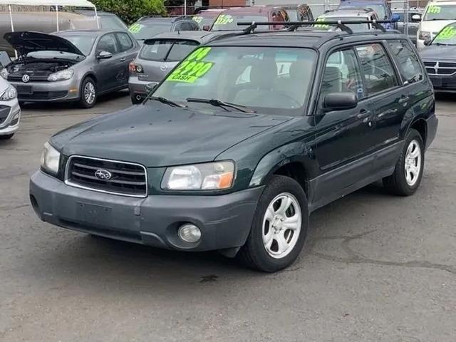 Green 2004 Subaru Forester SUV / Crossover All-Wheel Drive Automatic