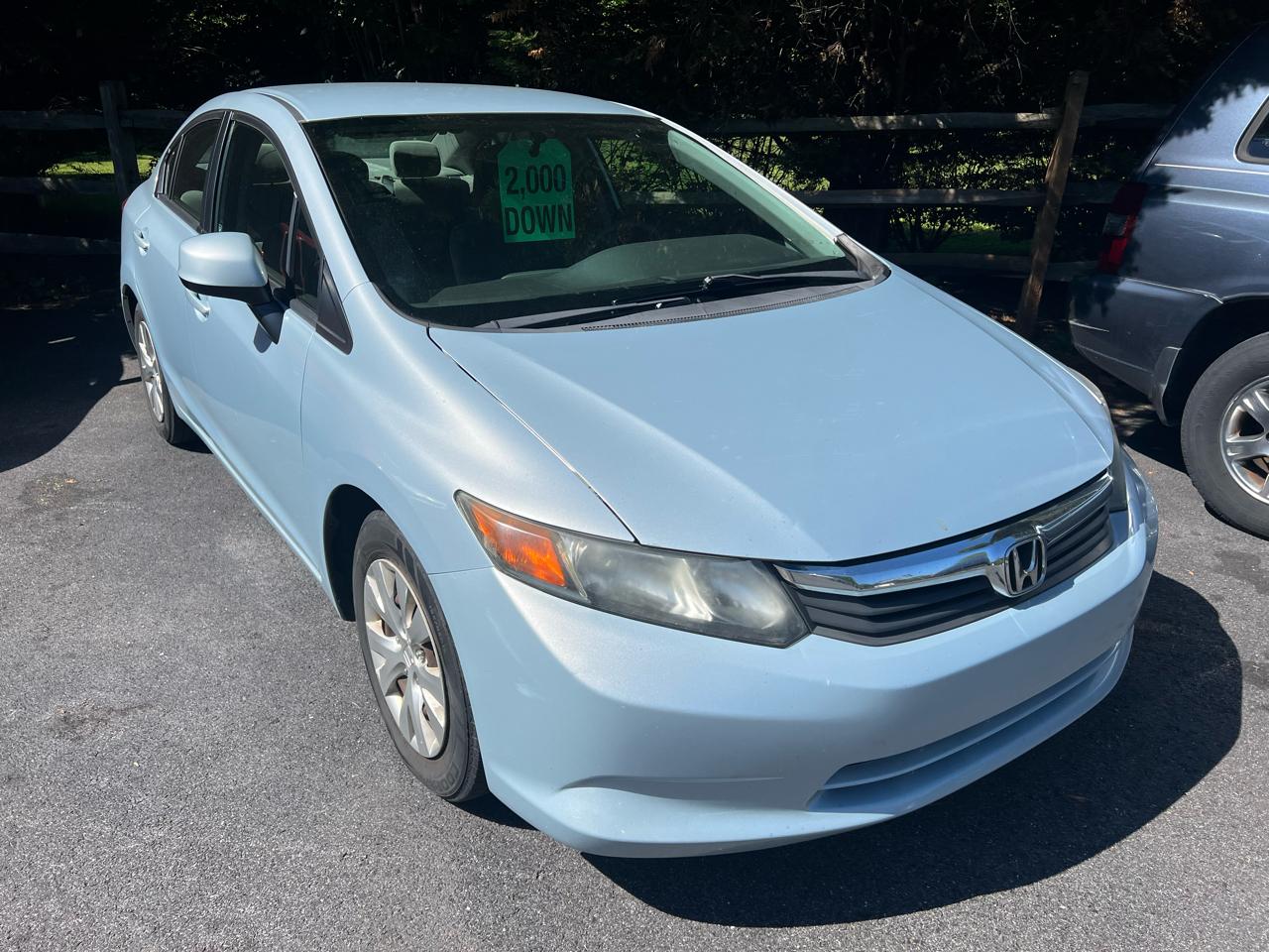 Honda Civic Sdn 4dr Auto LX 2012