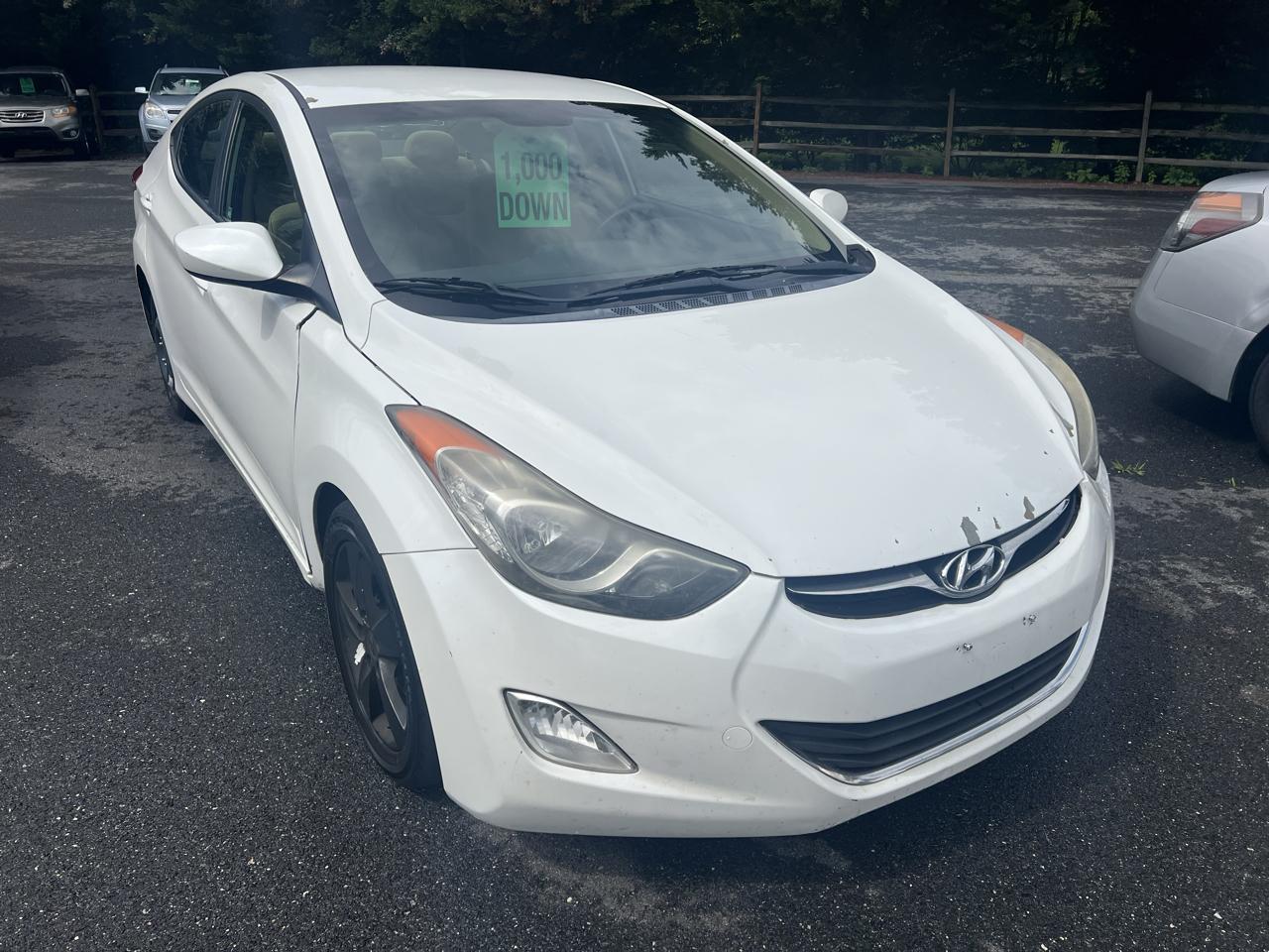 Hyundai Elantra 4dr Sdn Auto GLS (Alabama Plant) 2012