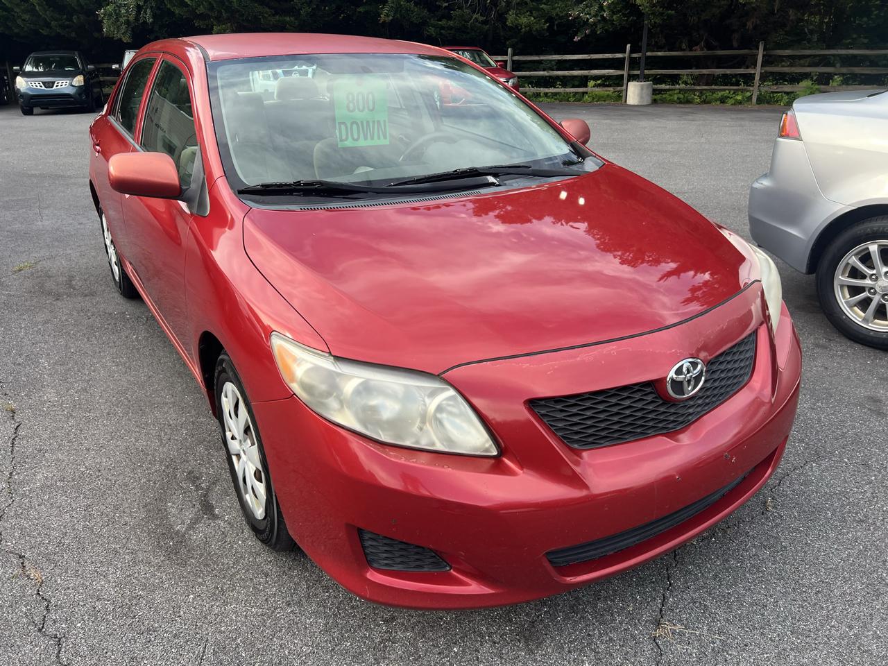Toyota Corolla 4dr Sdn Man (Natl) 2009